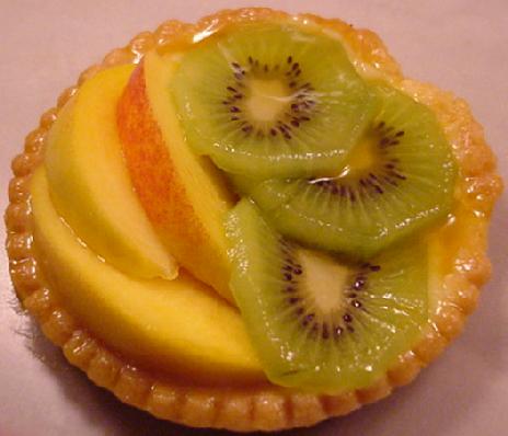 Peach-Kiwi Tart - Small Tarts Category Peach-Kiwi Tart - Small Tarts Category